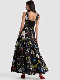 LILA STRUCTURED BALLGOWN