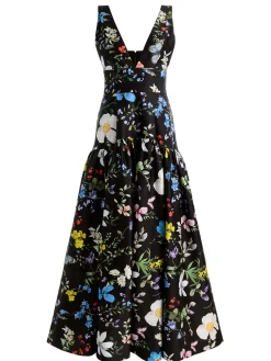 LILA STRUCTURED BALLGOWN