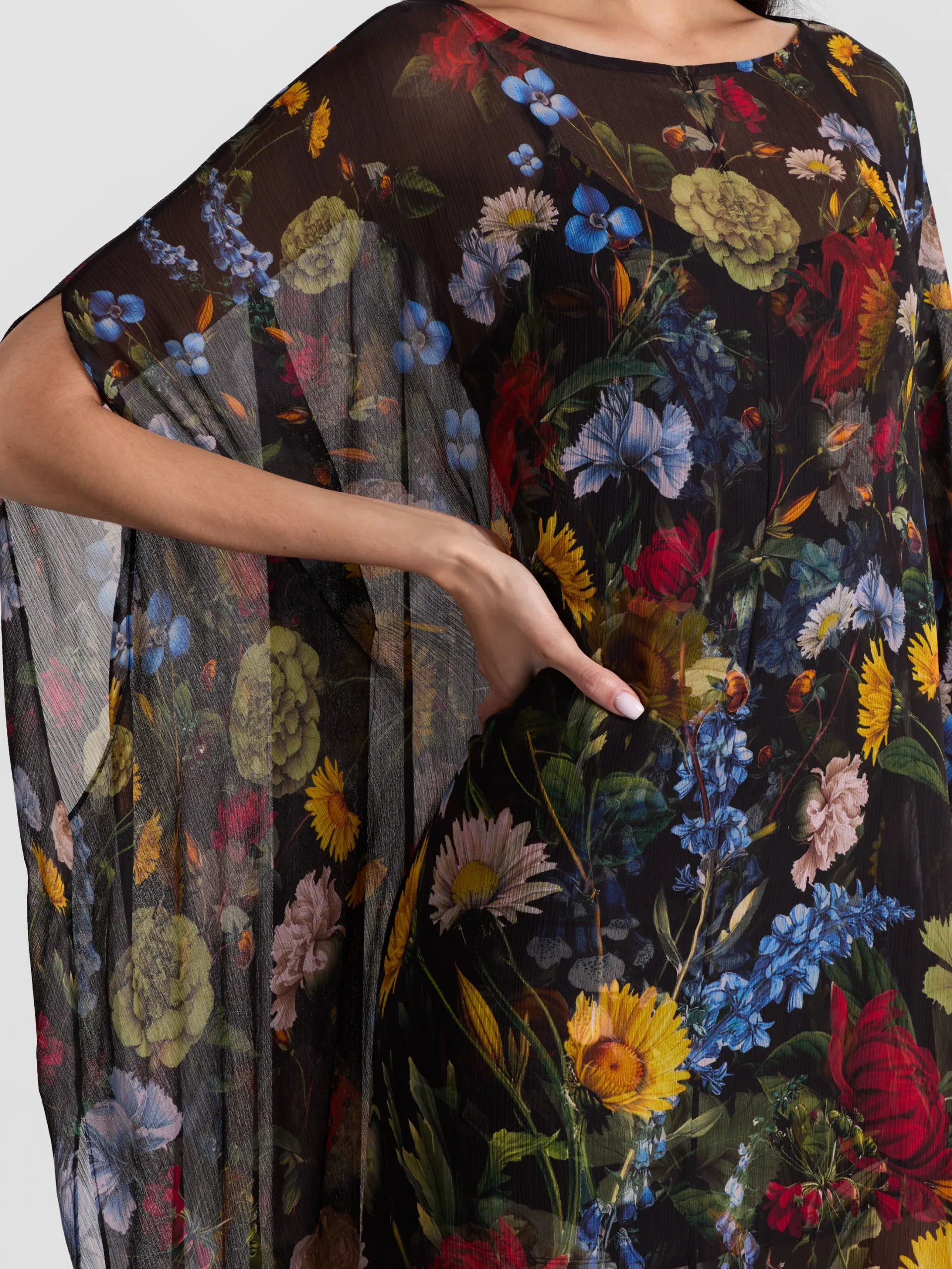 LINN CAPE MAXI DRESS