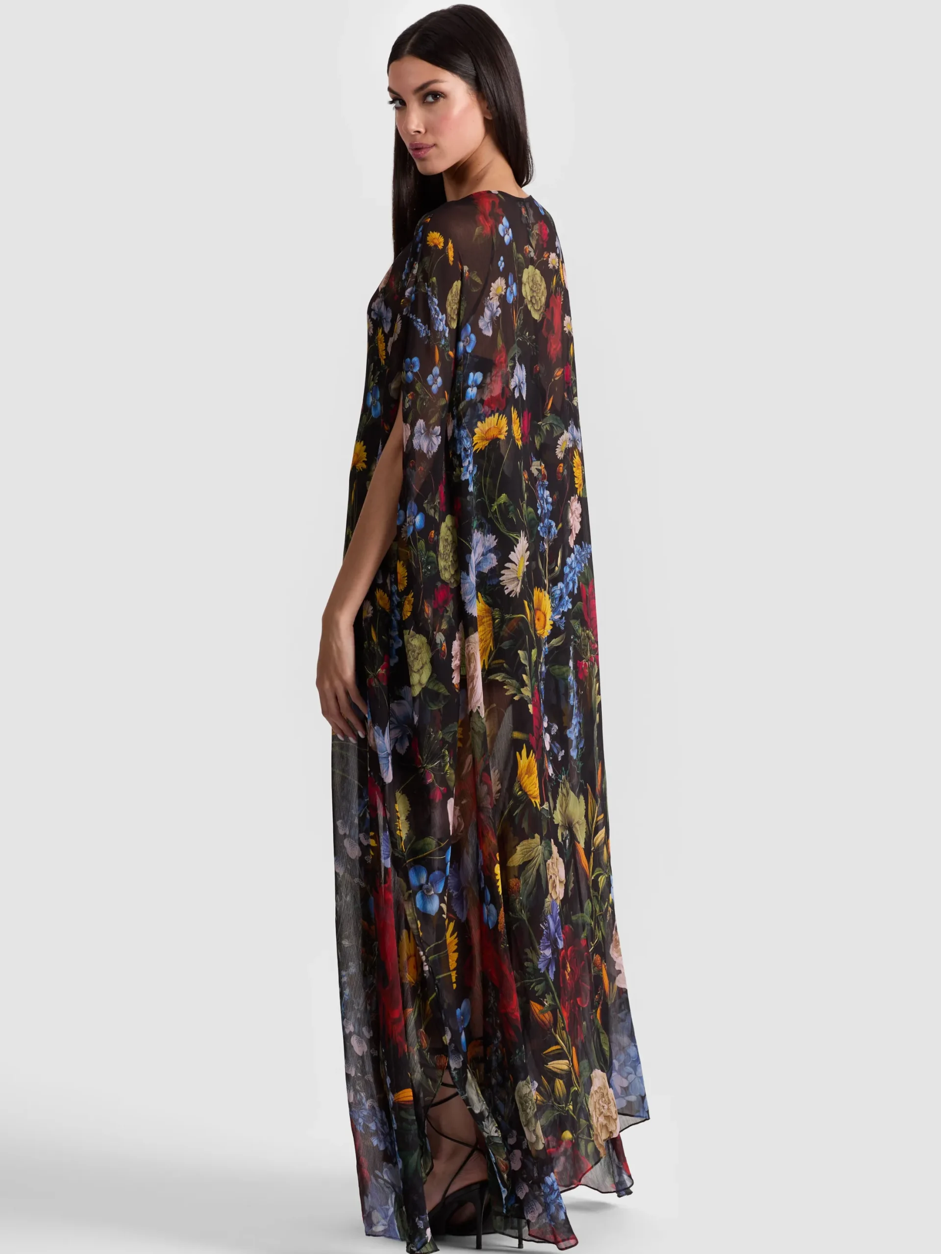 LINN CAPE MAXI DRESS