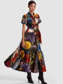 LUCY MIDI SHIRT DRESS