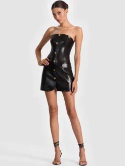 MADISON VEGAN MINI BLAZER DRESS