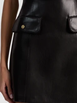 MARCELLA VEGAN MINI DRESS