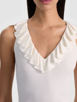 MARNIE RUFFLE TANK