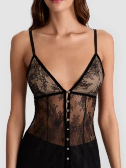 MELODIE LACE MAXI TOP