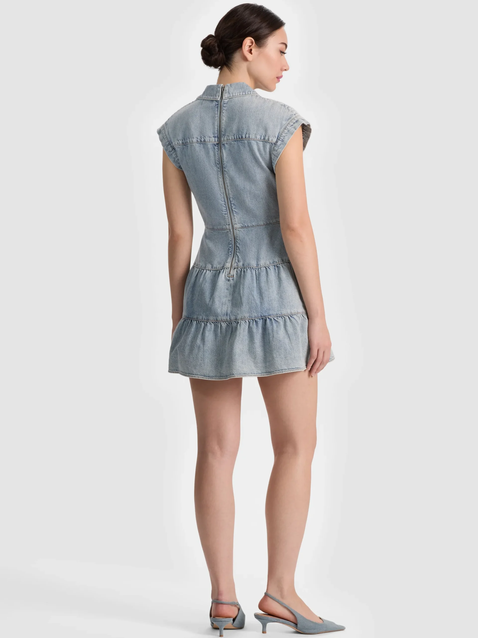 MILA DENIM MINI DRESS