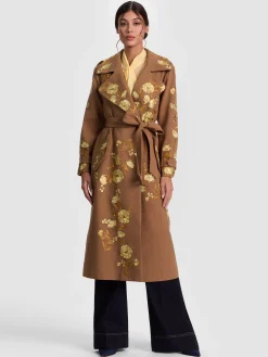 NEVADA EMBROIDERED TRENCH COAT