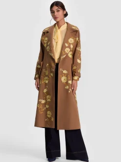 NEVADA EMBROIDERED TRENCH COAT