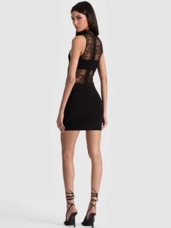 NICHOL LACE MINI DRESS