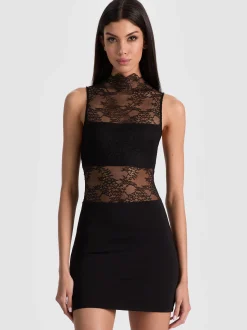 NICHOL LACE MINI DRESS