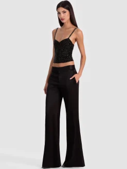 NINA EMBELLISHED BUSTIER TOP