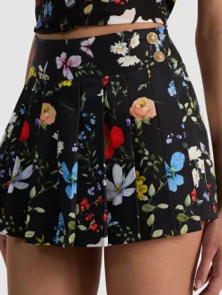 NOAH PLEATED MINI SKORT