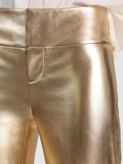 OLIVIA VEGAN BOOTCUT PANT