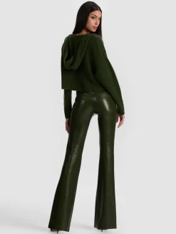 OLIVIA VEGAN BOOTCUT PANT