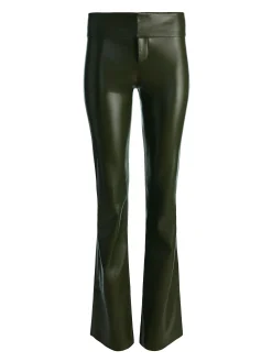 OLIVIA VEGAN BOOTCUT PANT