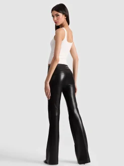 OLIVIA VEGAN BOOTCUT PANT