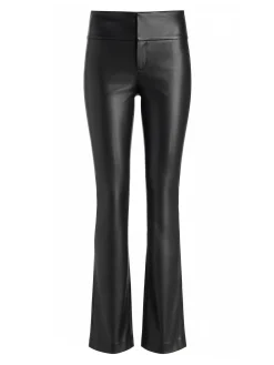OLIVIA VEGAN BOOTCUT PANT
