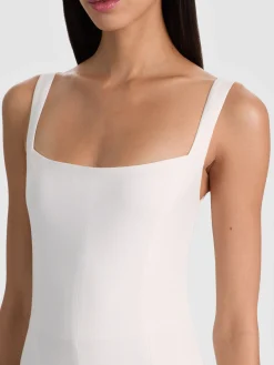 POLLY FLARED MIDI DRESS