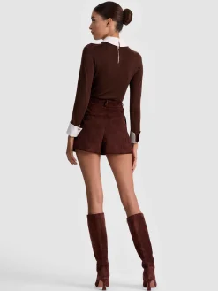 PORLA COLLARED SWEATER