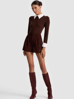 PORLA COLLARED SWEATER