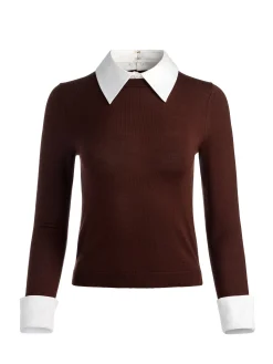 PORLA COLLARED SWEATER