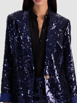 QUINCY SEQUIN BLAZER