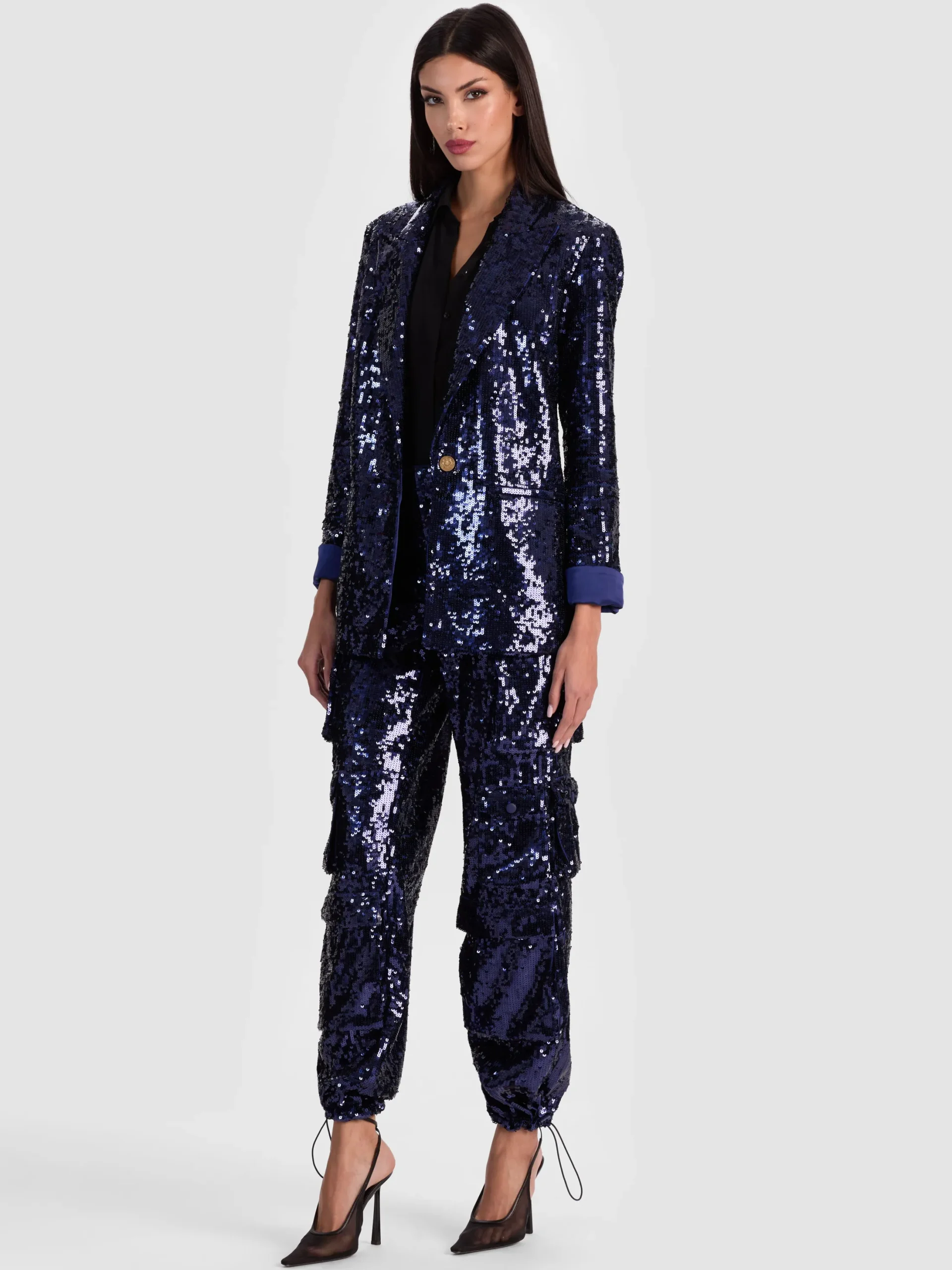 QUINCY SEQUIN BLAZER