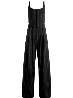REBECCA TAILORED VEST JUMPSUIT
