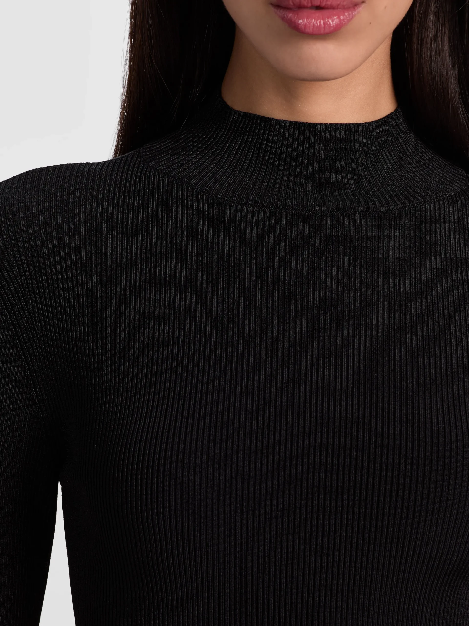 ROBERTA RIBBED TURTLENECK