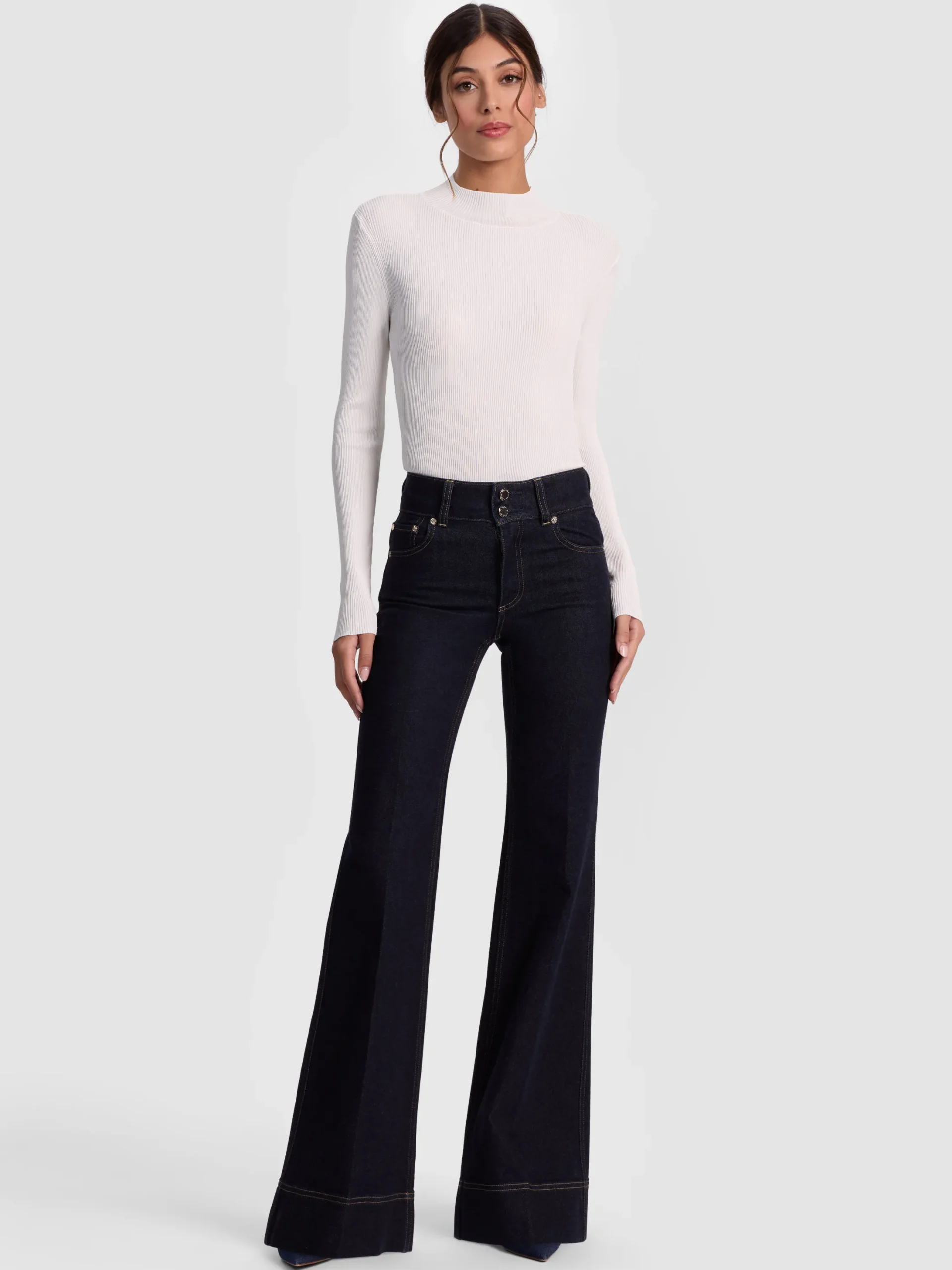 ROBERTA RIBBED TURTLENECK