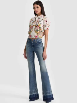ROSIE CROPPED BUTTON DOWN