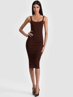 SHANA RIBBED TANK DRESS