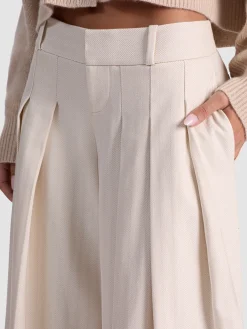 SIMON PLEATED TROUSER