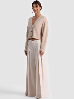 SIMON PLEATED TROUSER