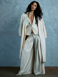 SIMON PLEATED TROUSER