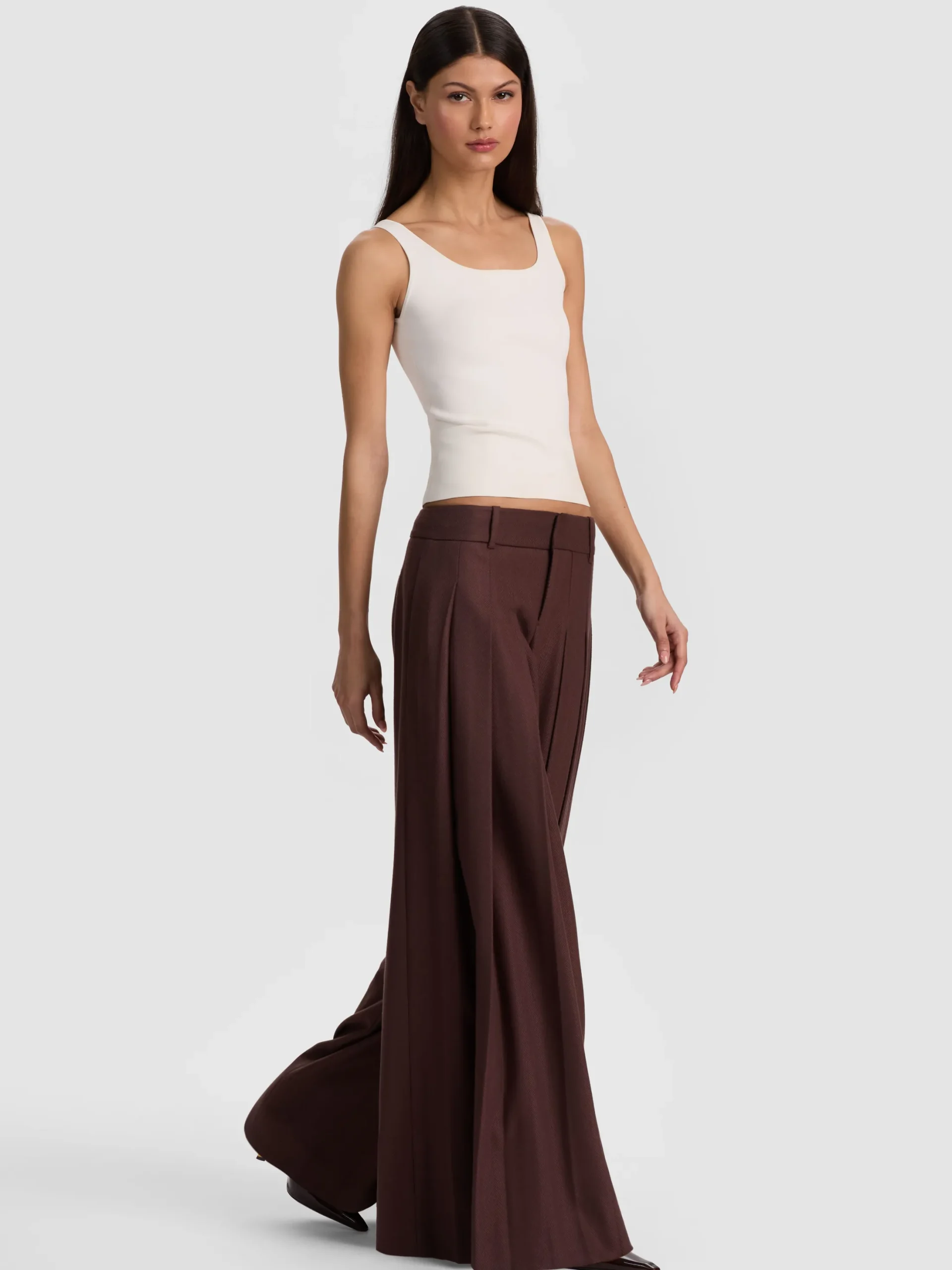 SIMON PLEATED TROUSER