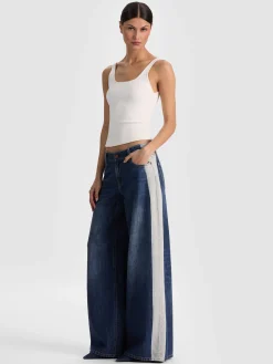 STU SIDE STRIPE JEAN