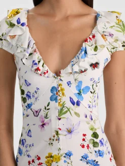 TARA MIDI SLIP DRESS