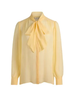 THAYER TIE NECK BLOUSE