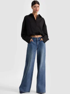 TOBIE CINCHED BUTTON DOWN