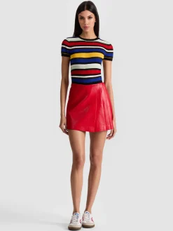 TONI VEGAN MINI SKIRT