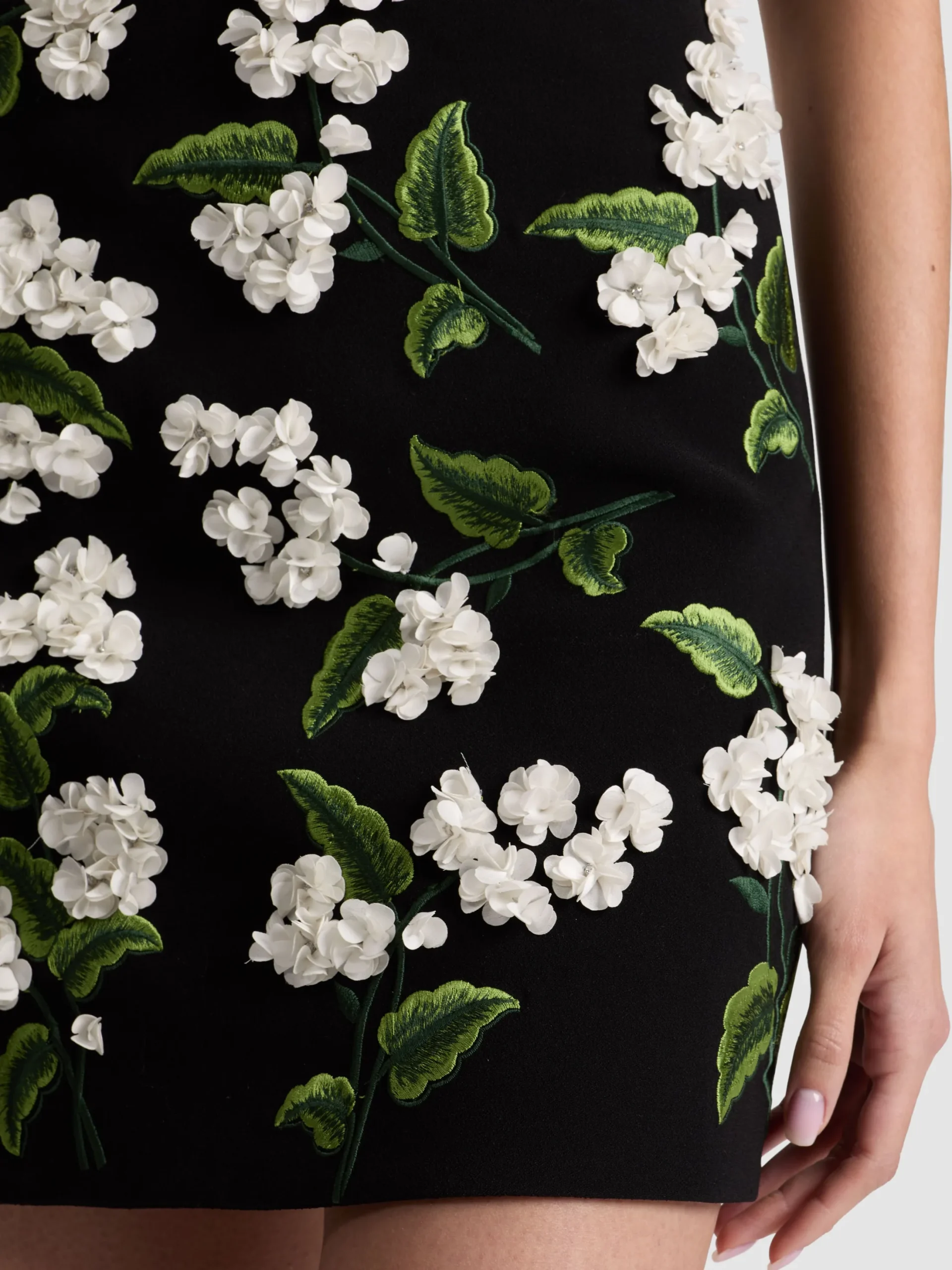 VELIA EMBELLISHED MINI GOWN