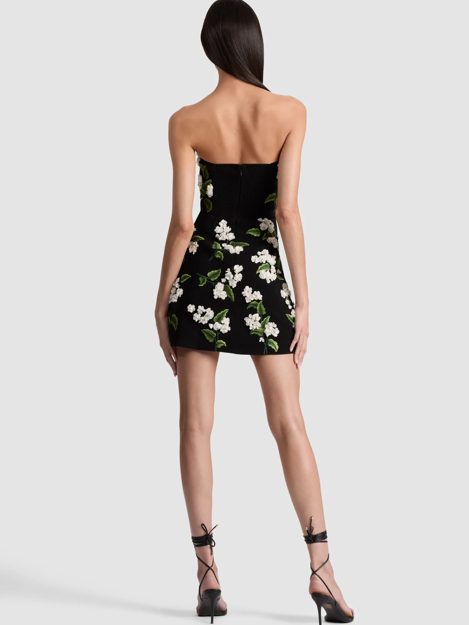 VELIA EMBELLISHED MINI GOWN