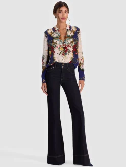 WILLA SILK BLOUSE